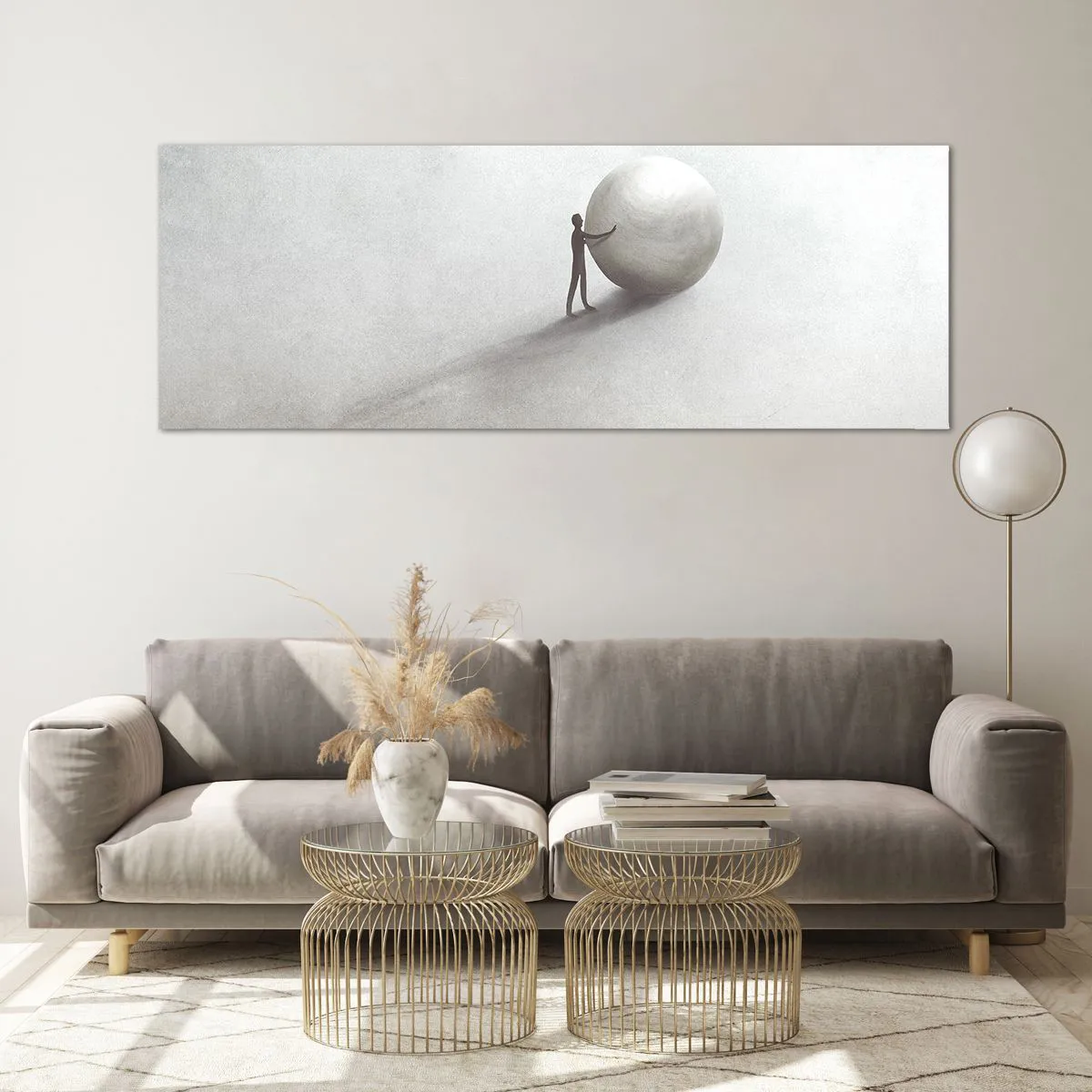 Glass picture - Game of Life - 140x50 cm