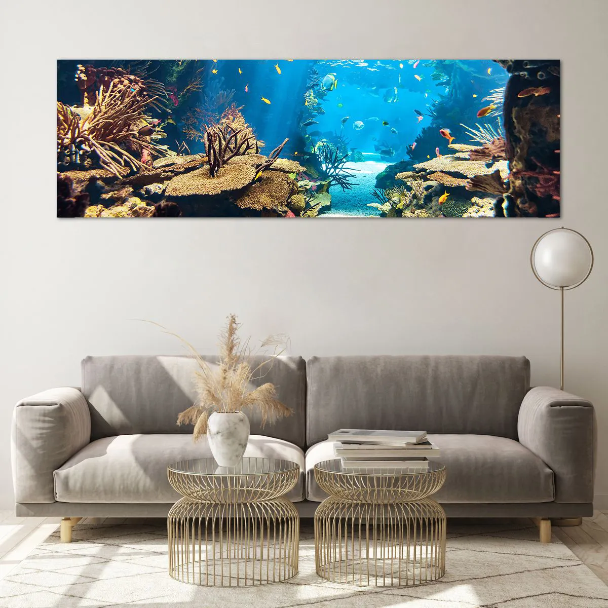 Obraz na skle - Ani vo sne ťa to nenapadlo - 160x50 cm