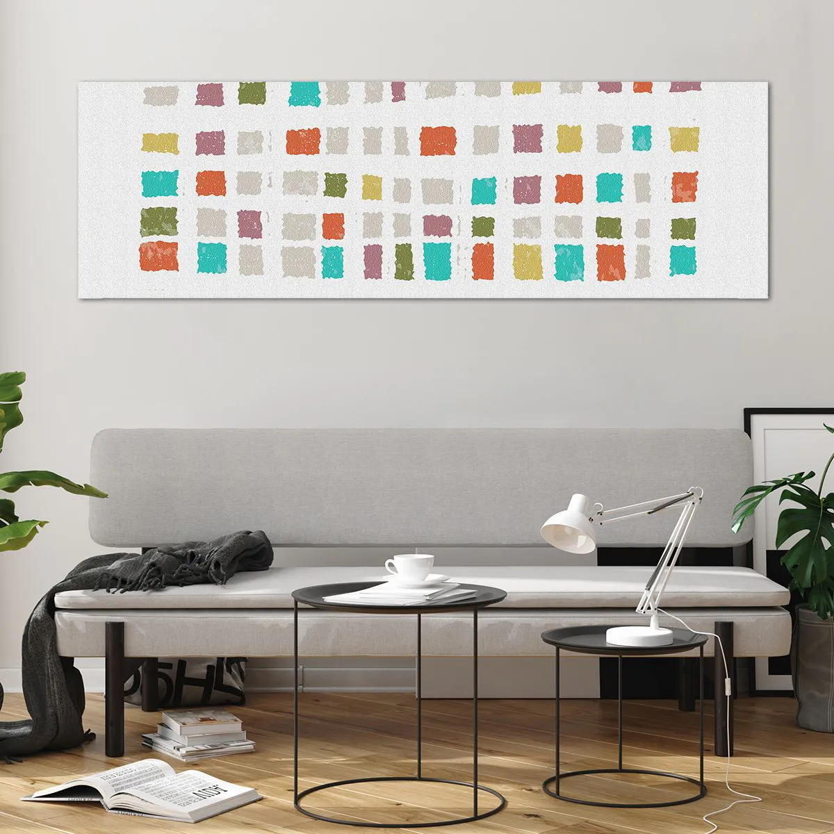 Tablou pe sticlă - Joc necunoscut - 160x50 cm