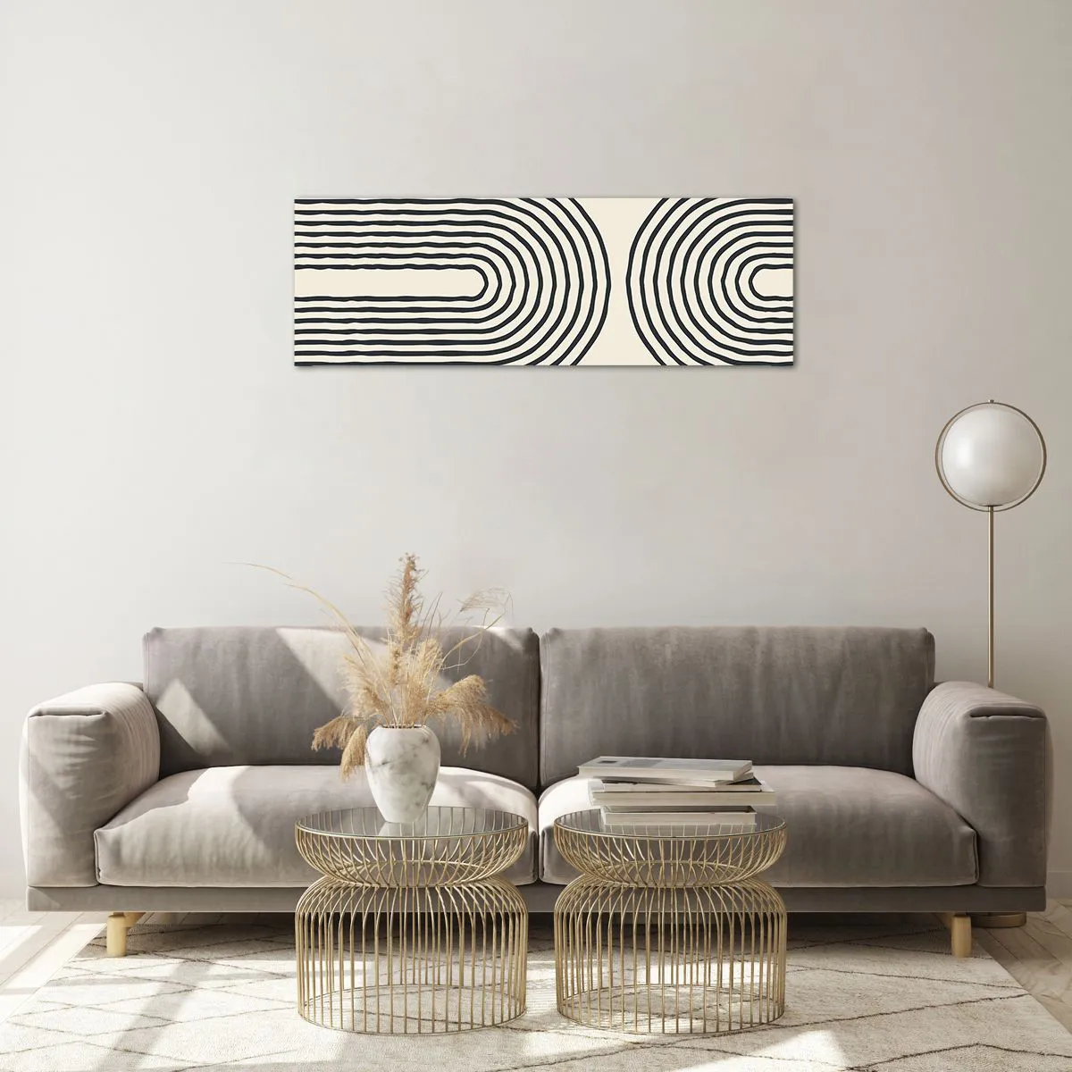 Impression sur verre - Image sur verre - Dans un instant... - 90x30 cm