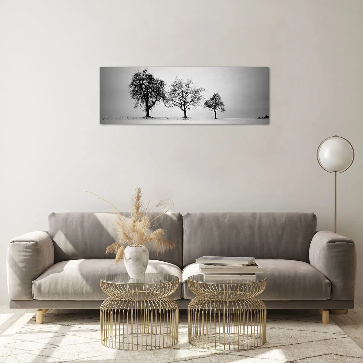 Impression sur verre - Image sur verre - A quoi rêvent-ils? - 90x30 cm