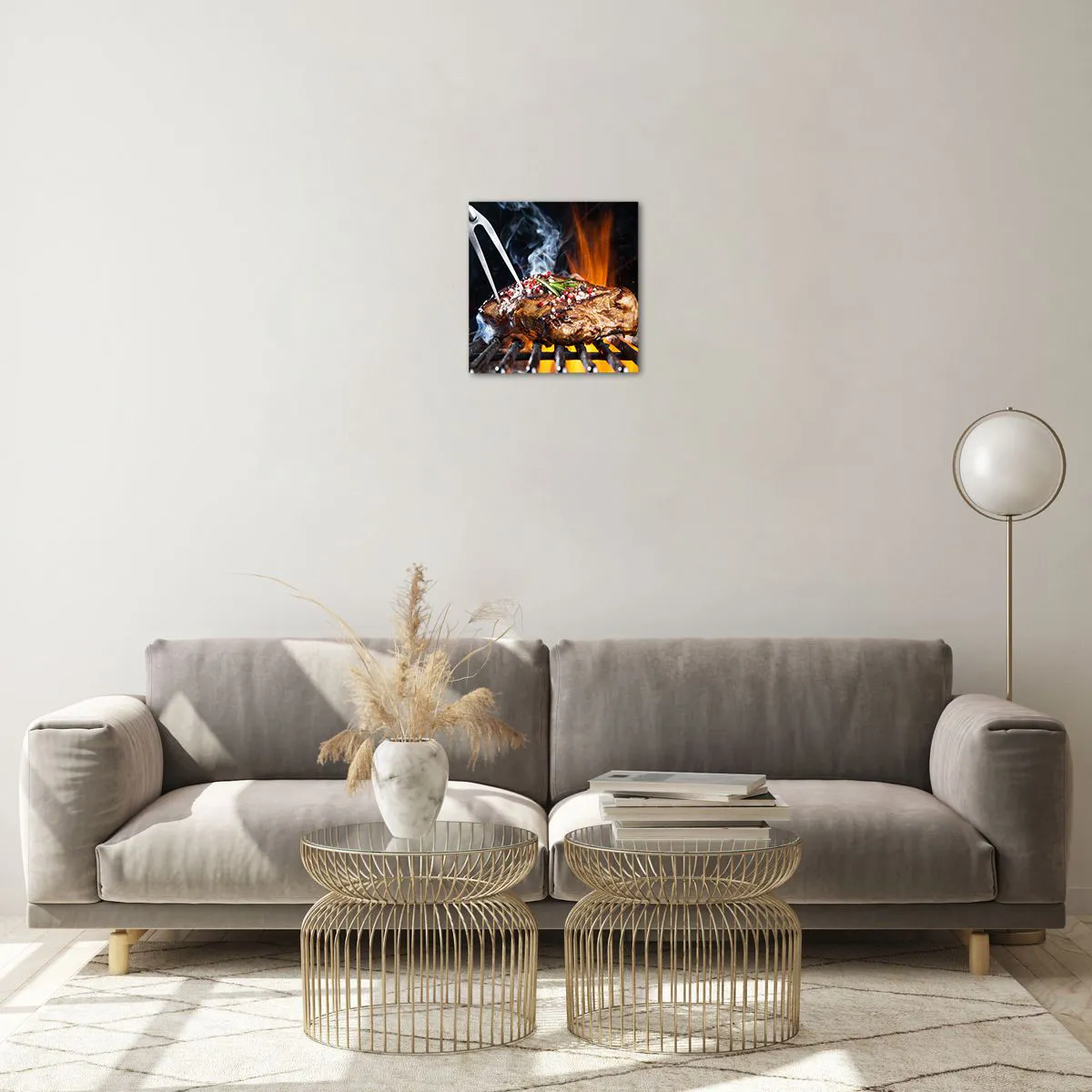 Obraz na skle - Šťavnaté a voňavé - 30x30 cm