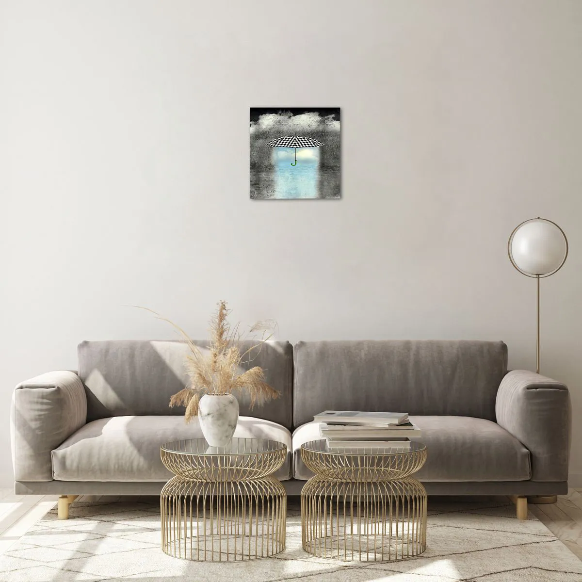 Impression sur verre - Image sur verre - Et pourtant c'est possible - 30x30 cm