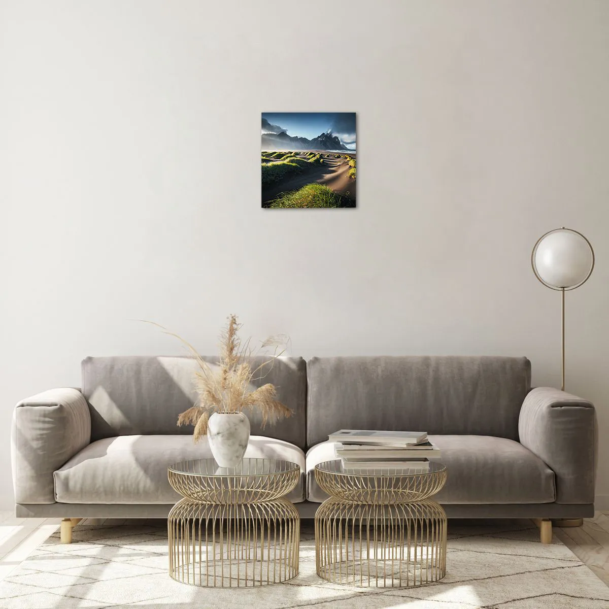 Impression sur verre - Image sur verre - Harmonie des éléments - 30x30 cm