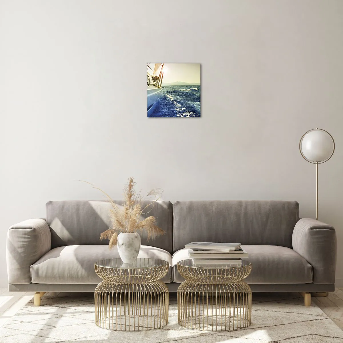 Impression sur verre - Image sur verre - Suite à l'aventure - 30x30 cm