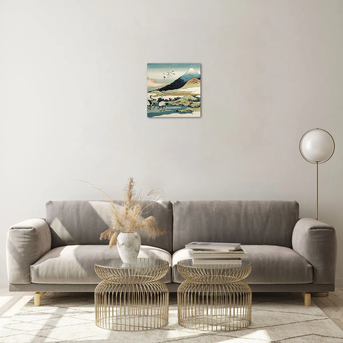 Cuadro sobre vidrio - Impresiones sobre Vidrio - Alma japonesa - 30x30 cm