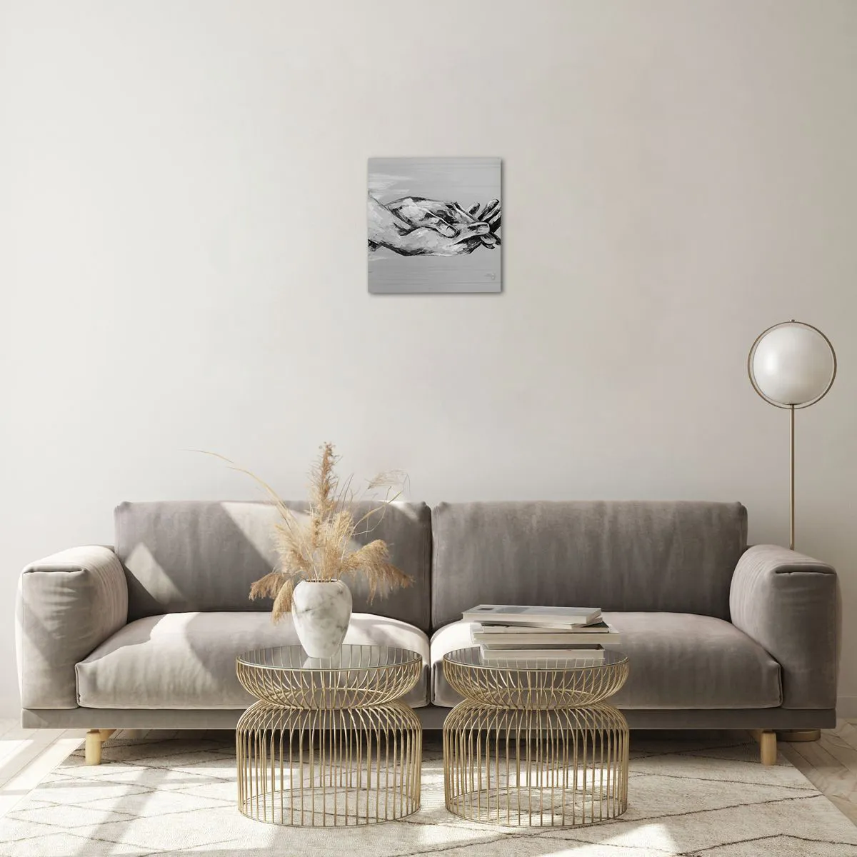 Glass picture - The Beginning… - 30x30 cm