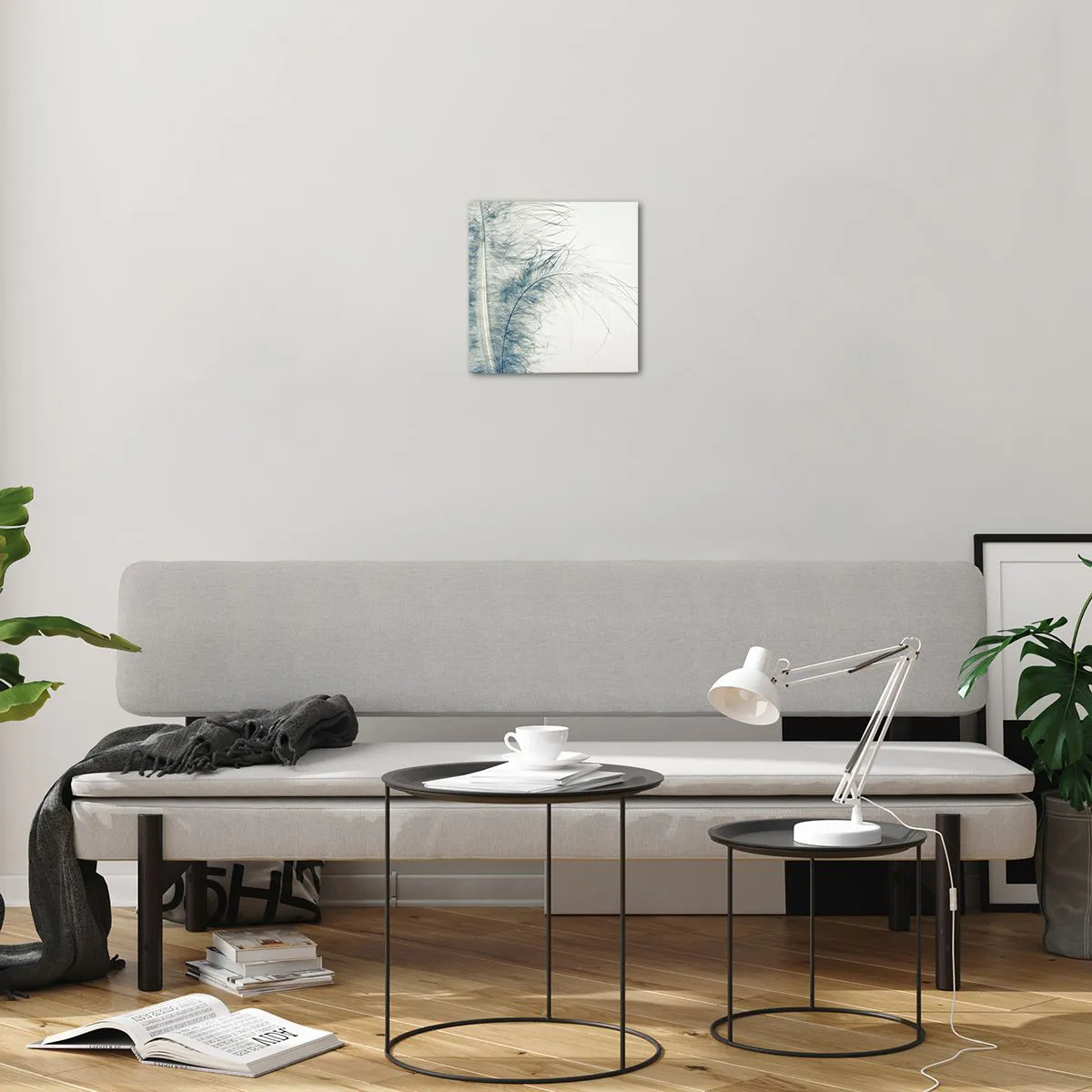 Glass picture - Whisper of Nature - 30x30 cm