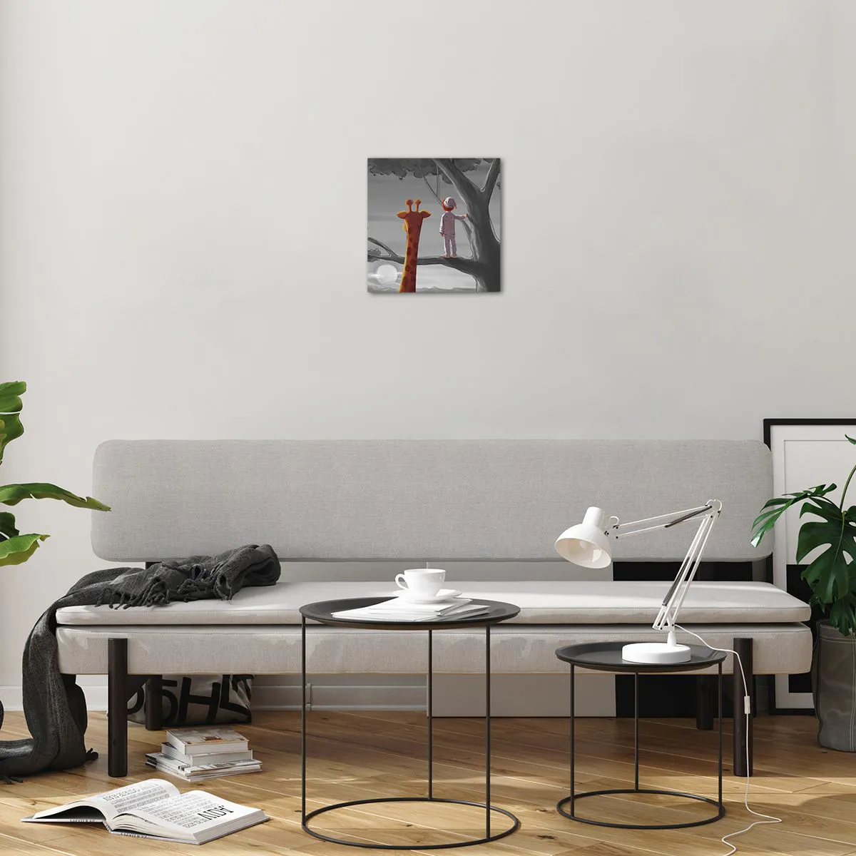 Üveg kép - Ez tényleg történik - 30x30 cm