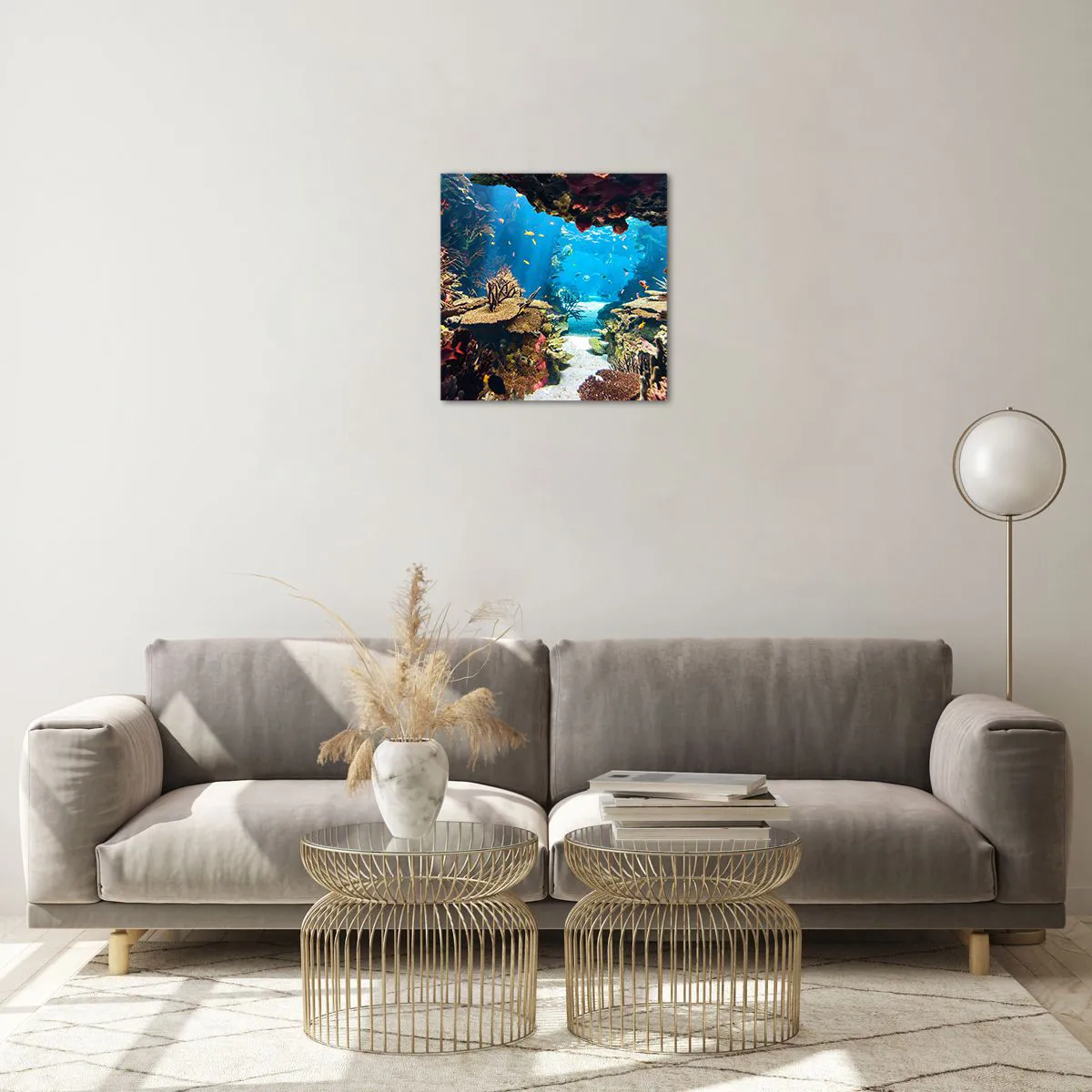 Obraz na skle - Ani ve snu tě to nenapadlo - 40x40 cm