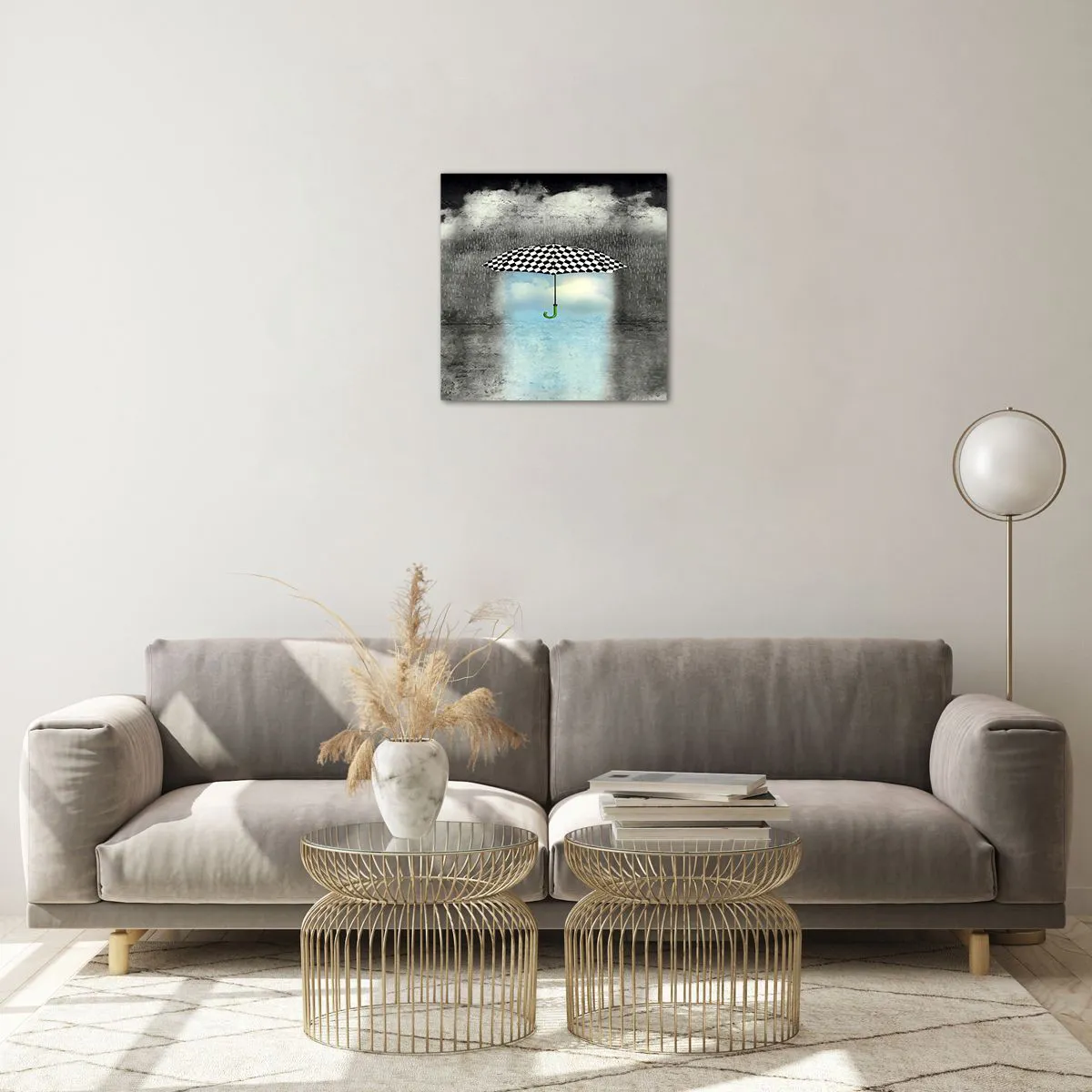 Impression sur verre - Image sur verre - Et pourtant c'est possible - 40x40 cm