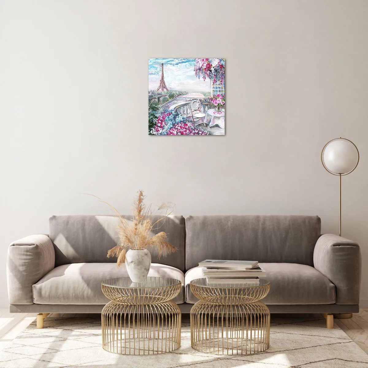 Obraz na szkle - Najpiękniej tu w maju - 40x40 cm