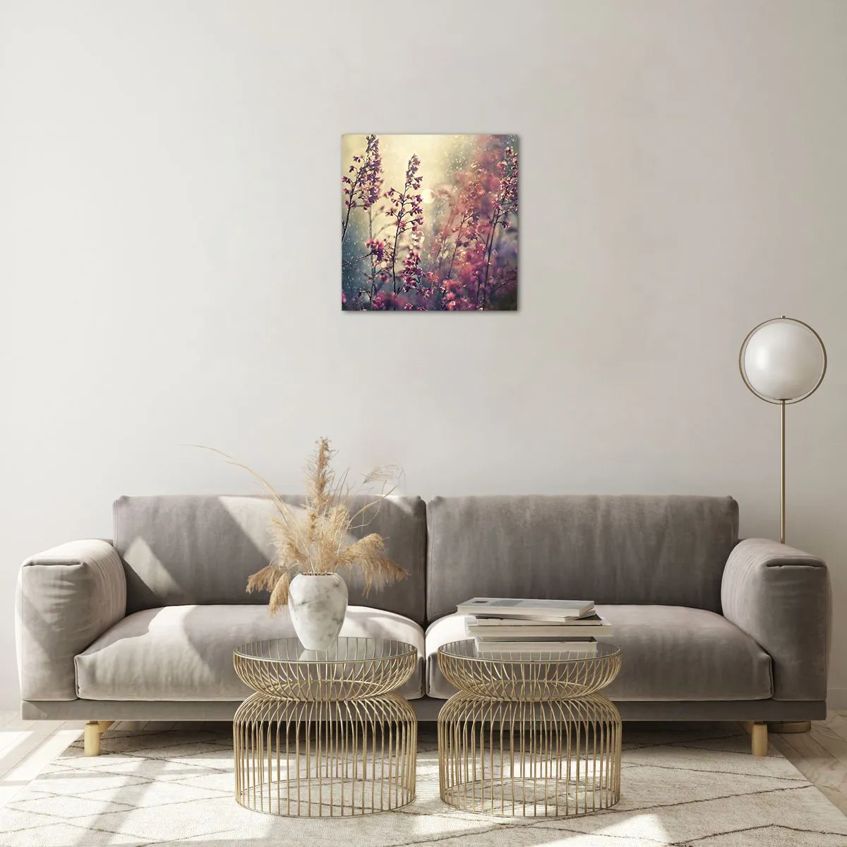 Glass picture - Secret Garden - 40x40 cm