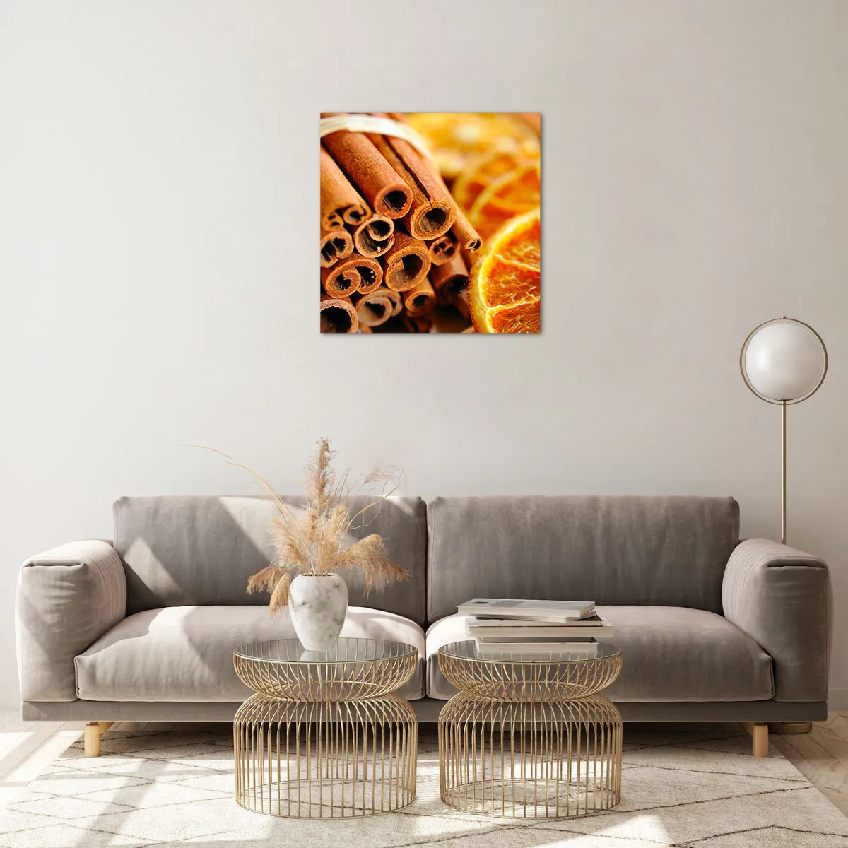 Impression sur verre - Image sur verre - Sentez-vous leurs odeurs? - 50x50 cm