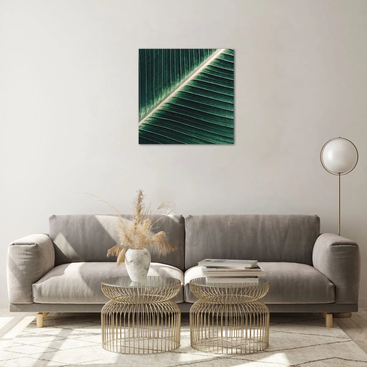 Üveg kép - A természet ritmusa - 50x50 cm