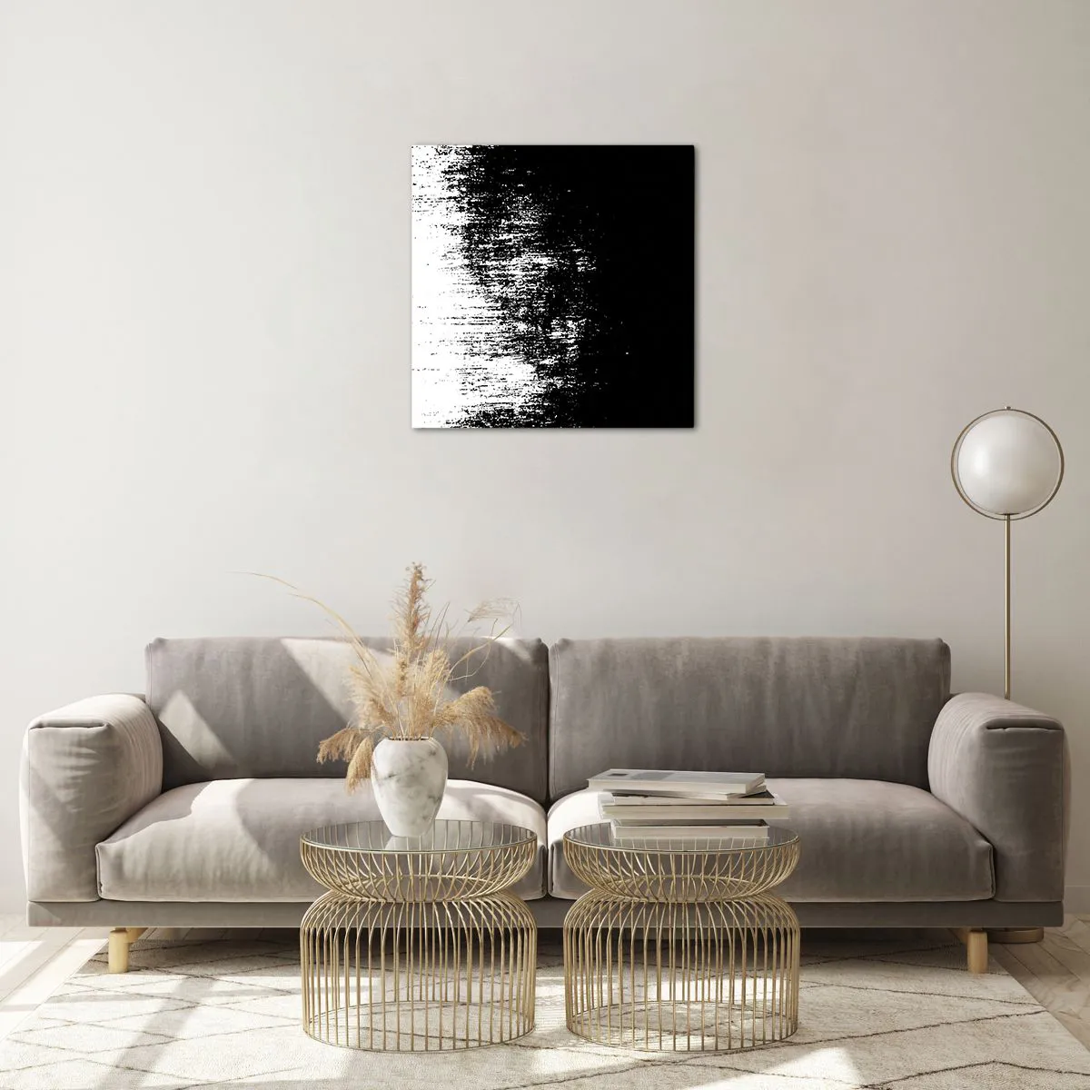 Obraz na skle - Vítězem se stává… - 50x50 cm