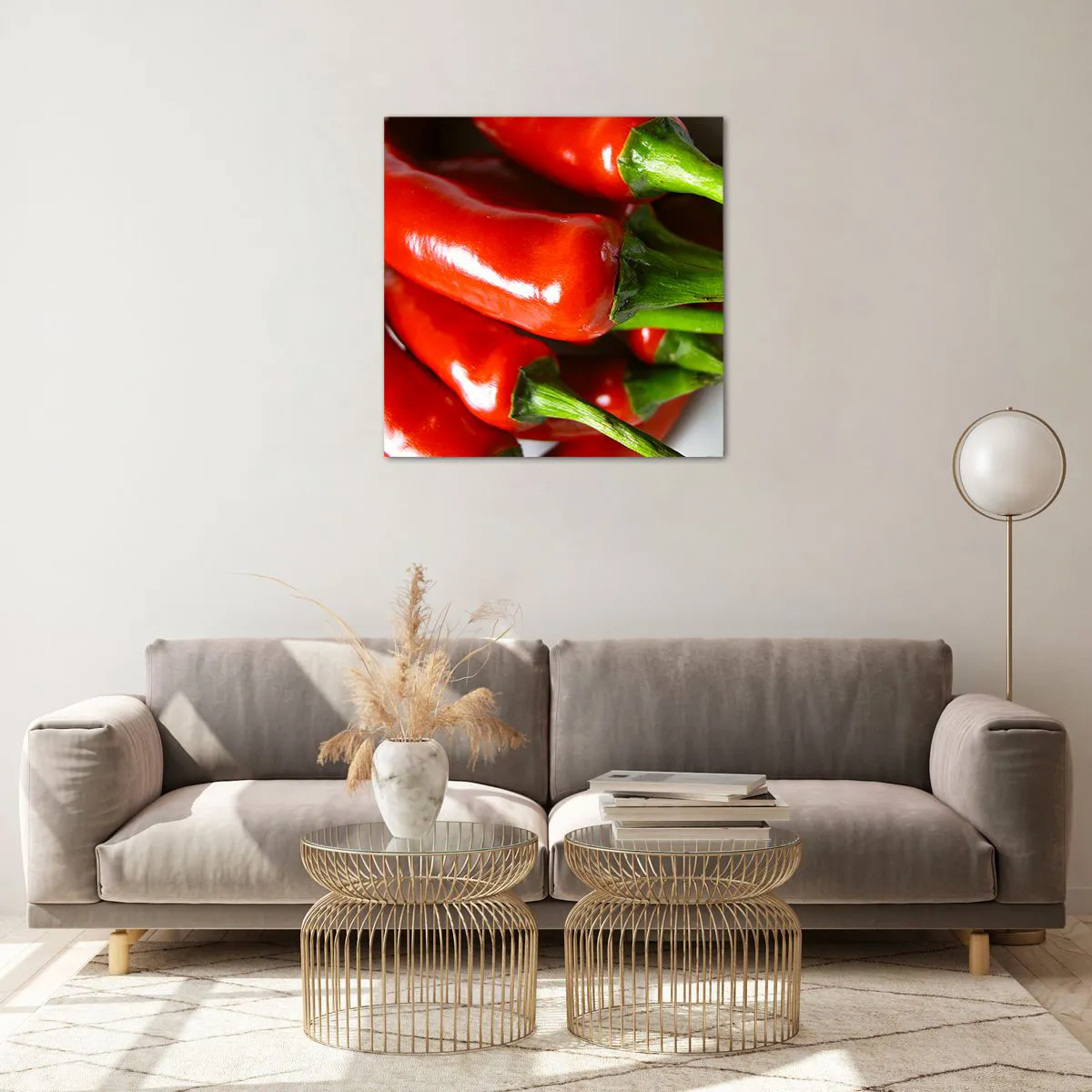 Schilderen op glas - Sappig, glanzend, glad - 60x60 cm