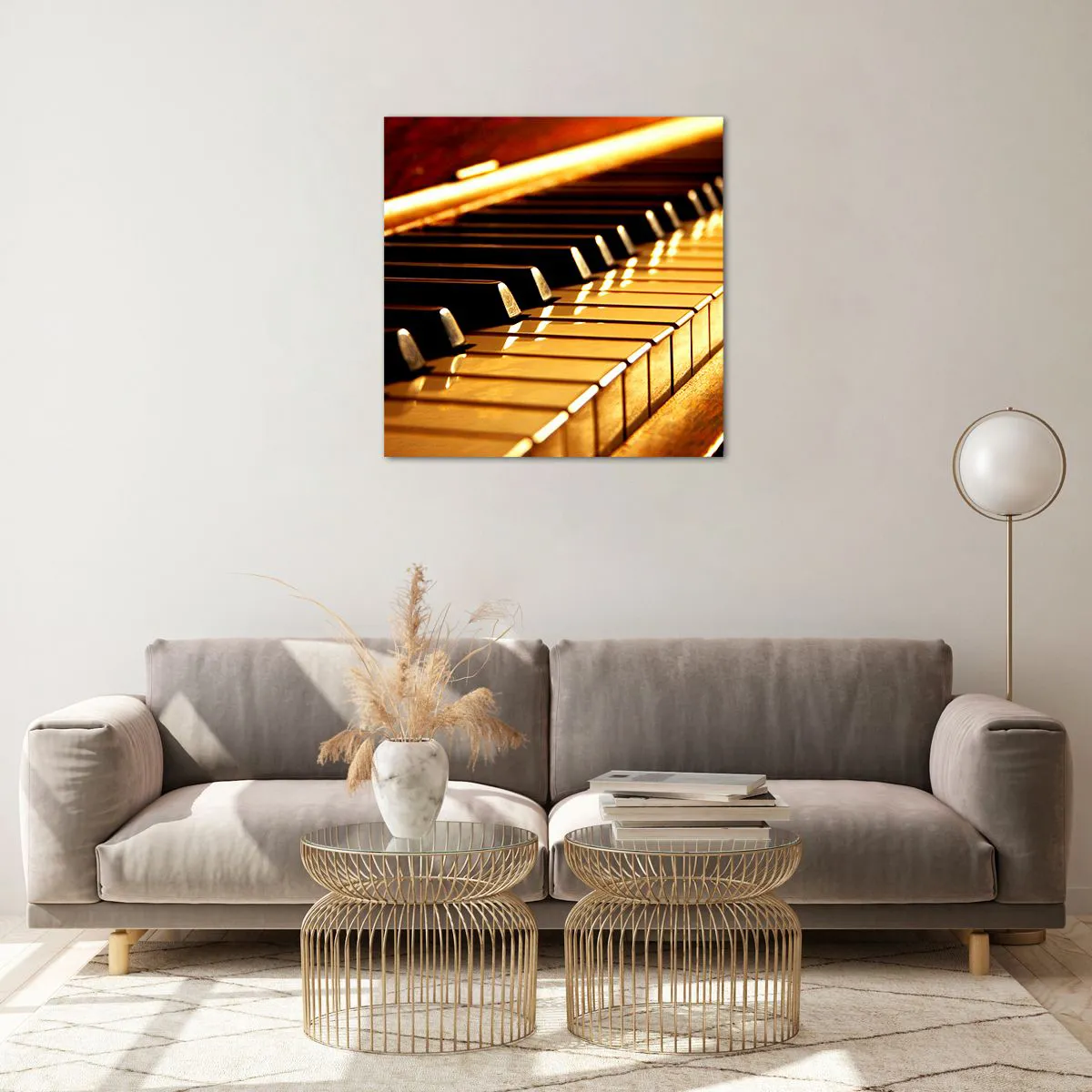 Billede på glas - Ubegrænsede muligheder - 60x60 cm