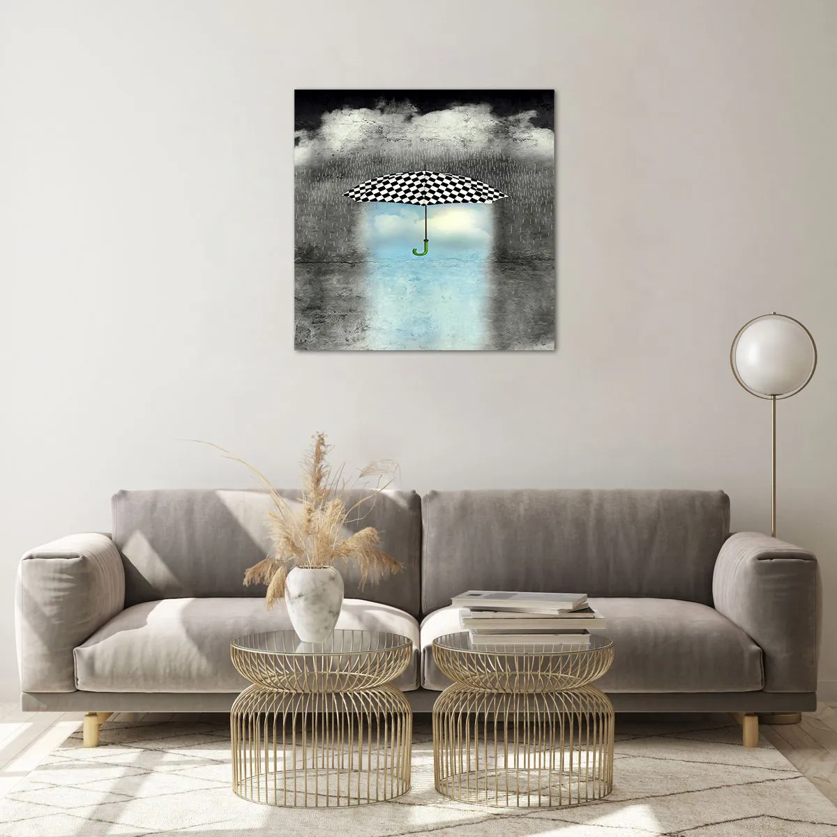 Impression sur verre - Image sur verre - Et pourtant c'est possible - 60x60 cm