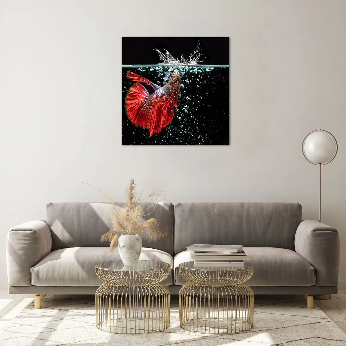 Üveg kép - Három kívánságod van - 60x60 cm