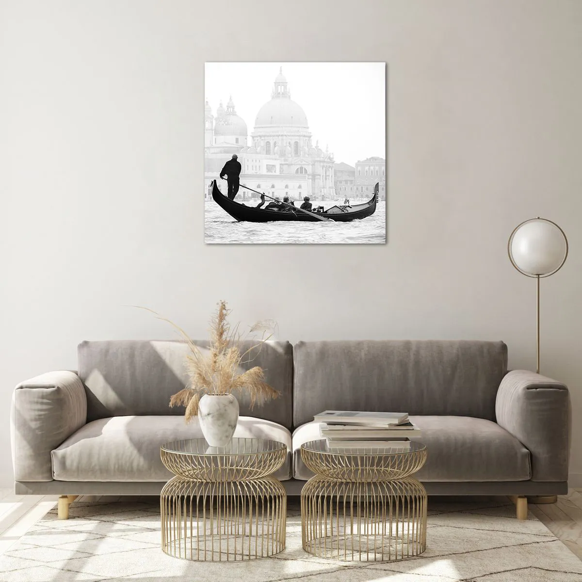 Üveg kép - Utazás a szépség forrásaihoz - 60x60 cm