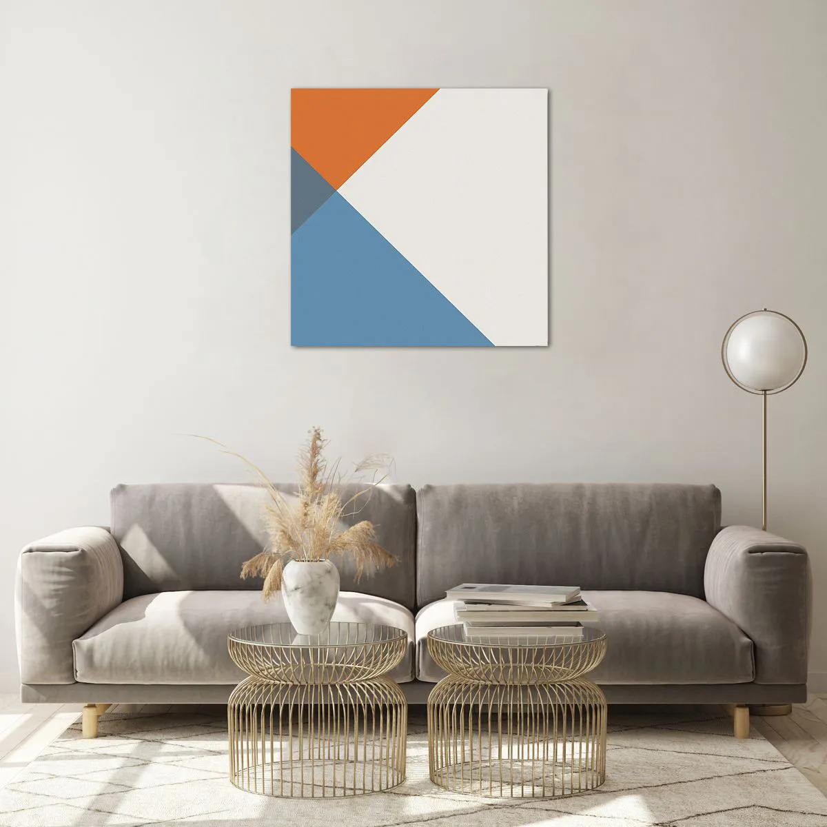 Glass picture - At an Angle… - 60x60 cm