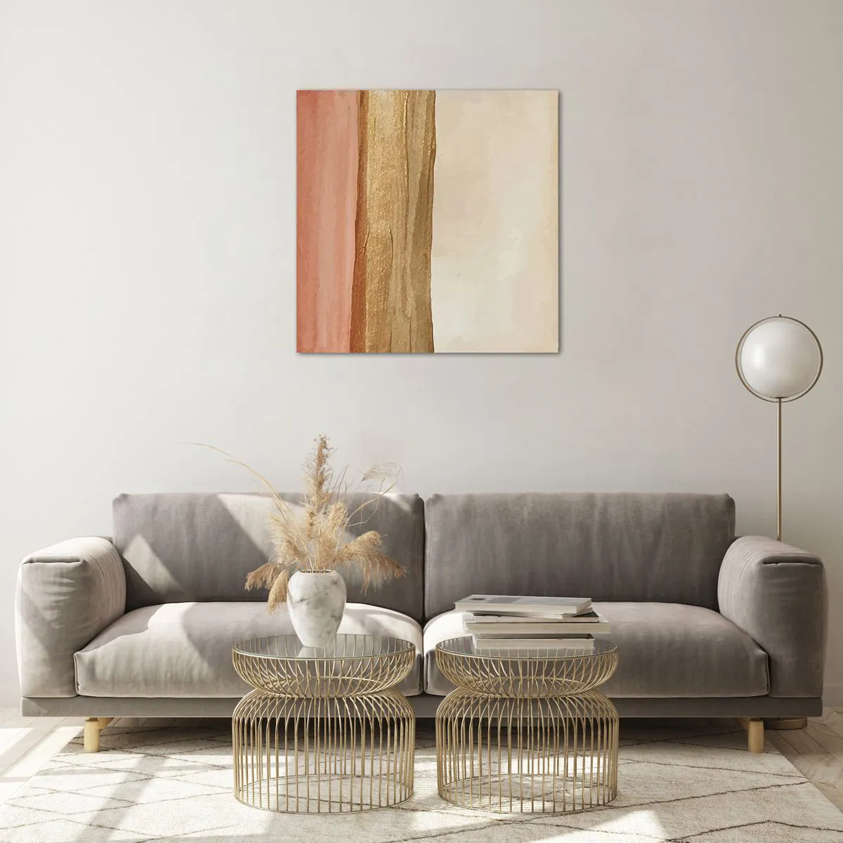 Quadro su vetro - Composizione verticale - 60x60 cm