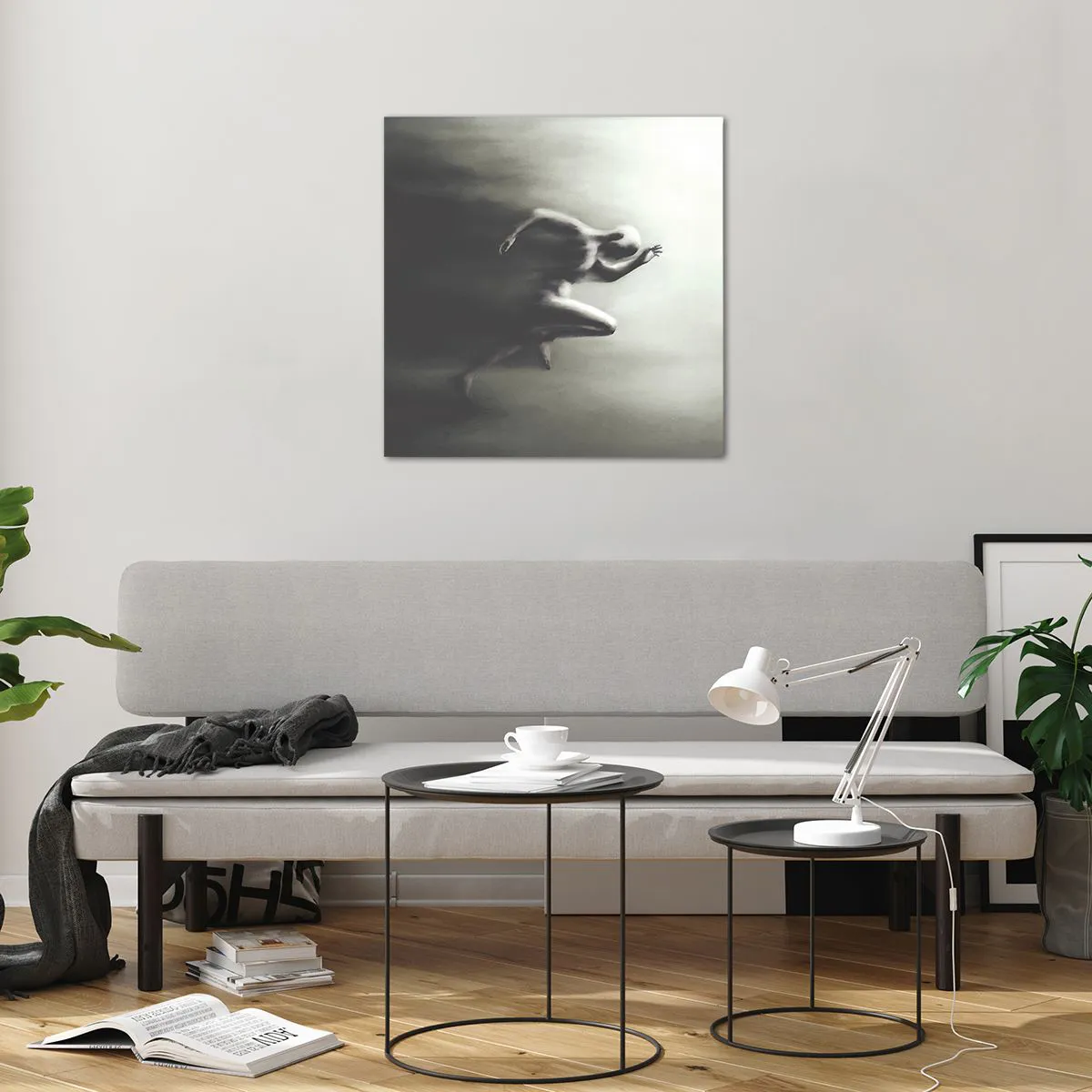 Obraz na skle - Nezastaviteľný - 60x60 cm