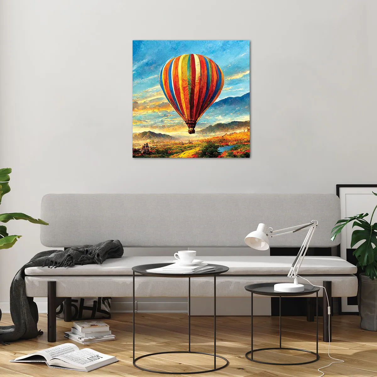 Impression sur verre - Image sur verre - Dans le silence on voit mieux - 60x60 cm