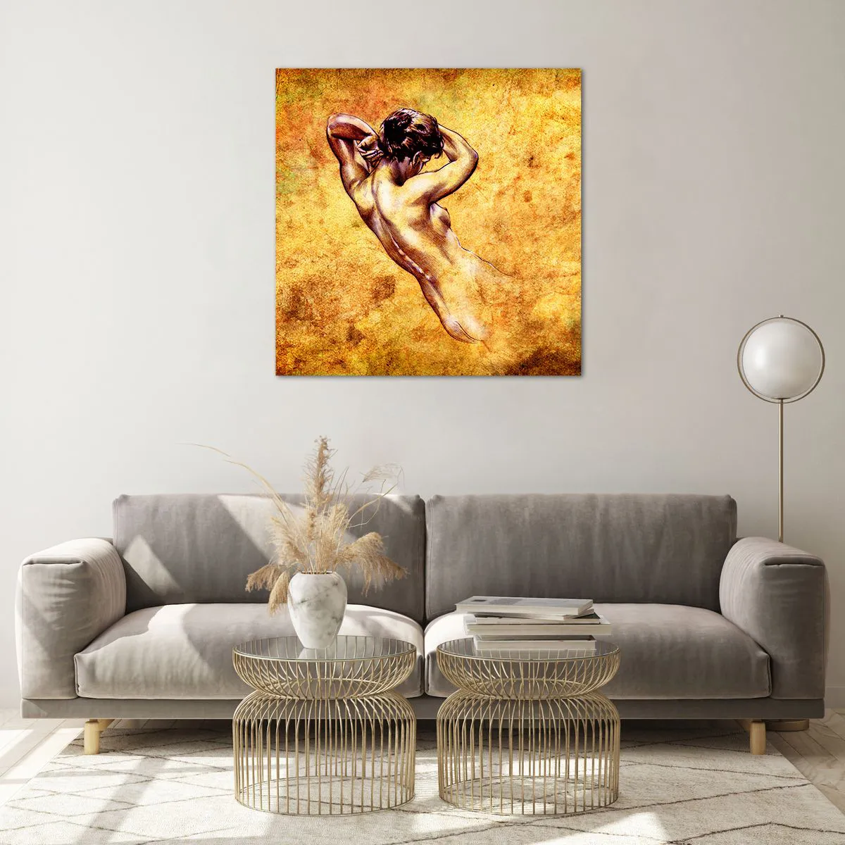 Impression sur verre - Image sur verre - Découverte, mais toujours mystèrieuse - 70x70 cm