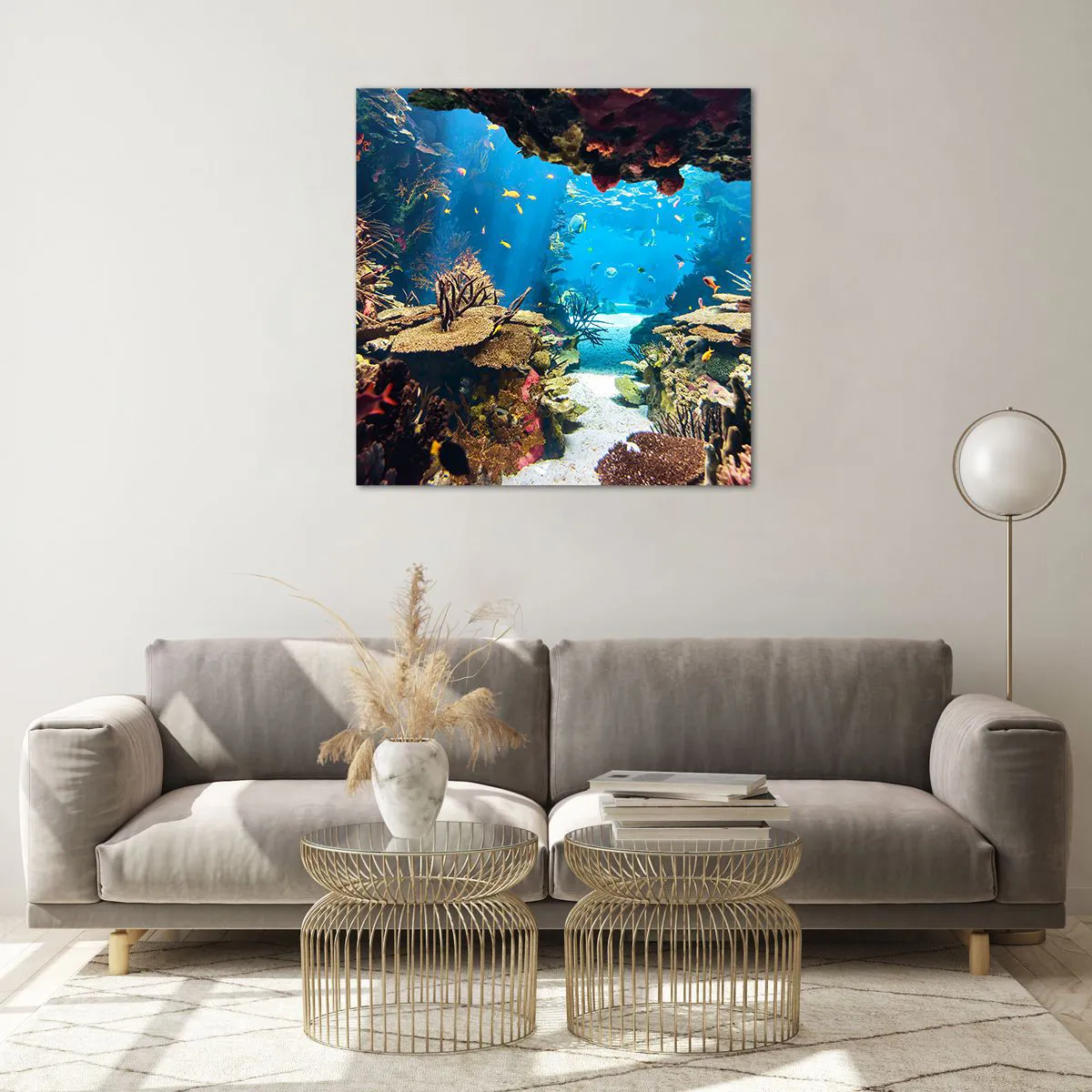 Impression sur verre - Image sur verre - Tu ne l'as même pas rêvé - 70x70 cm