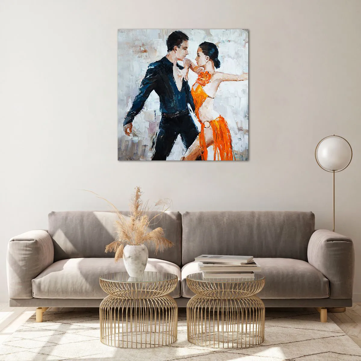 Impression sur verre - Image sur verre - Dirty dancing - 70x70 cm