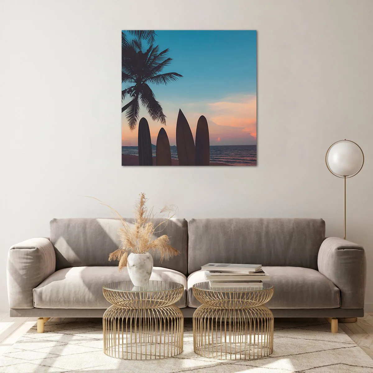 Impression sur verre - Image sur verre - Demain sera amusant aussi - 70x70 cm