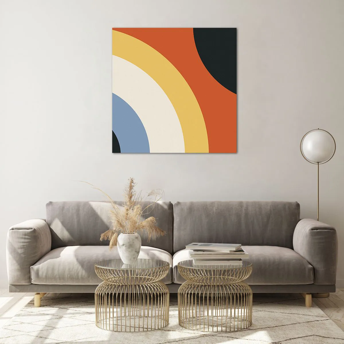 Glasbild - Bild auf glas - Zu mir selbst - 70x70 cm