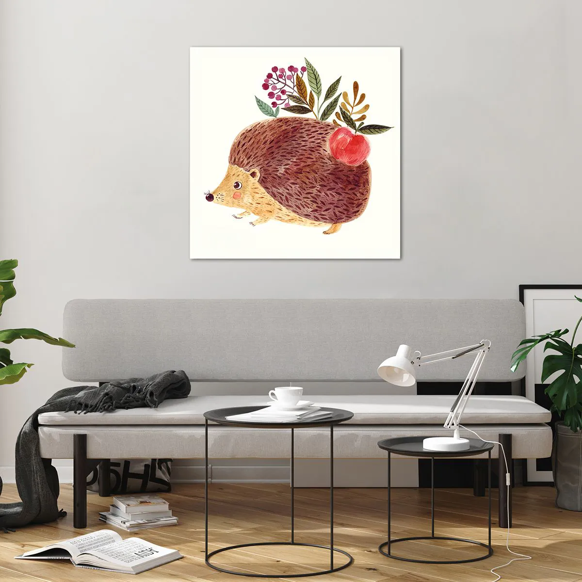 Glasbild - Bild auf glas - Und dann magst du mich schon - 70x70 cm