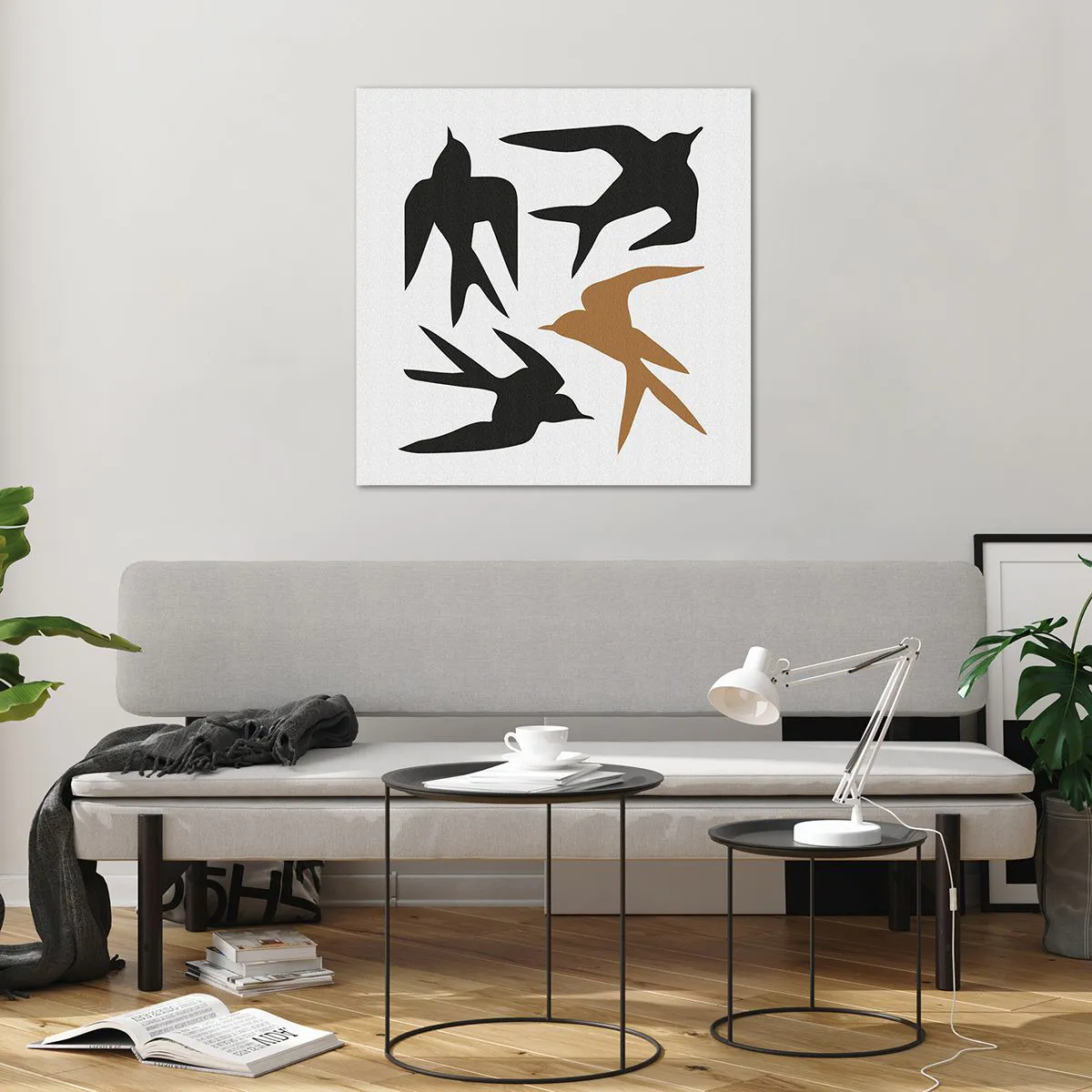 Impression sur verre - Image sur verre - Avaler du plaisir - 70x70 cm