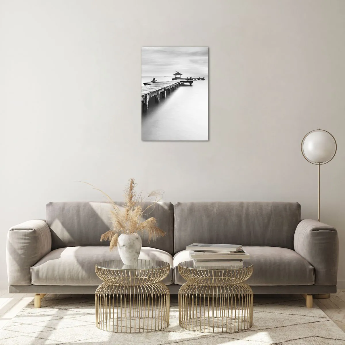 Glass picture - Into the Distance - 50x70 cm