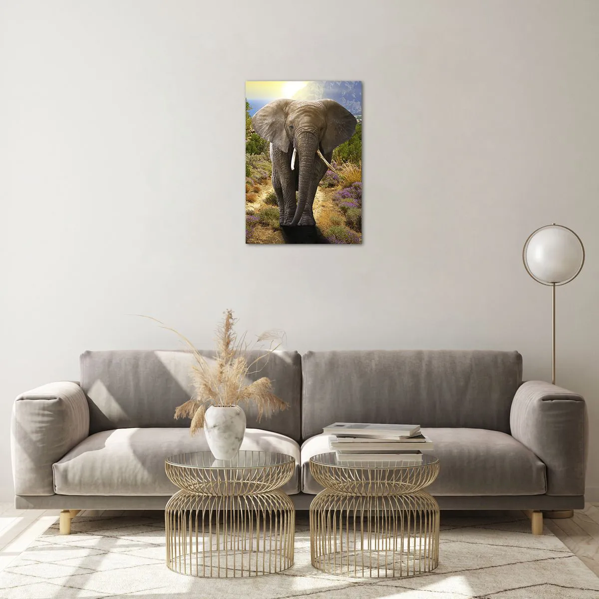 Glass picture - This is What Eden Looked Like - 50x70 cm