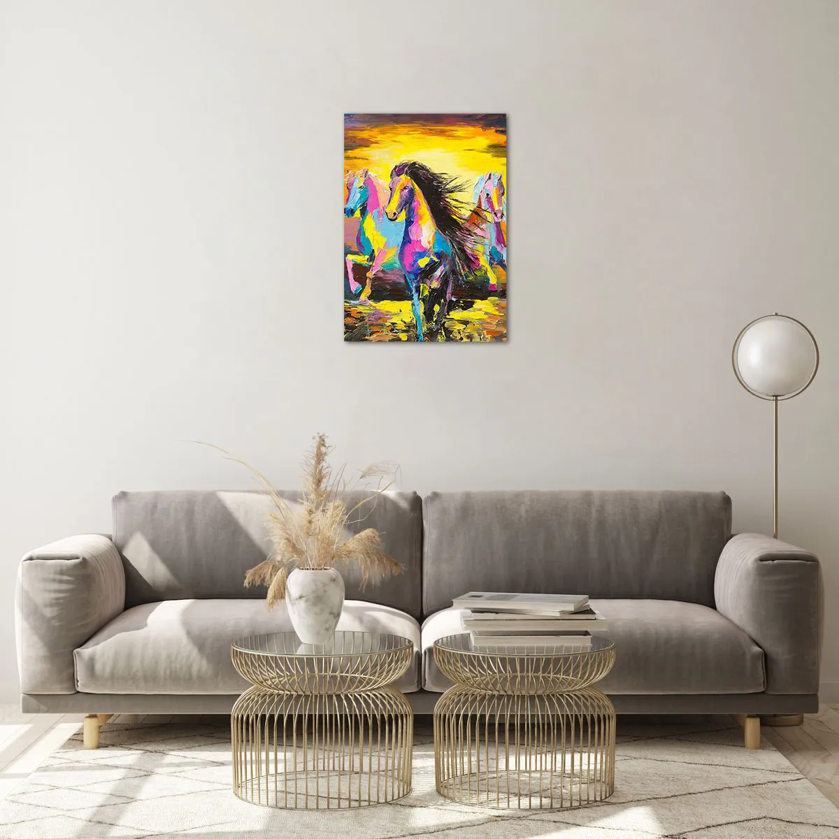 Tablou pe sticlă - Scufundați în lumină - 50x70 cm