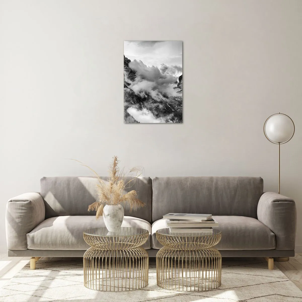 Obraz na skle - Krásne a kruté - 50x70 cm