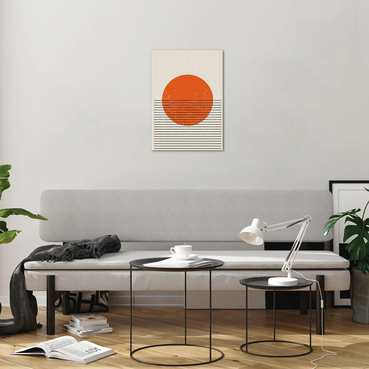 Üveg kép - Mindig a nap - 50x70 cm