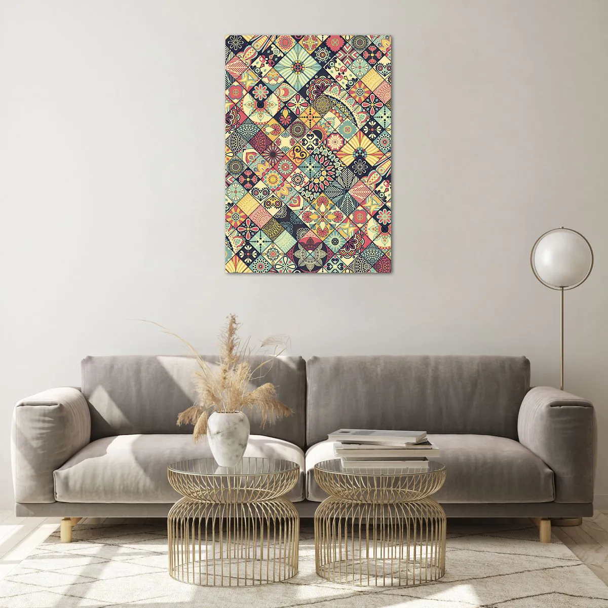 Glass picture - Moroccan Style - 70x100 cm