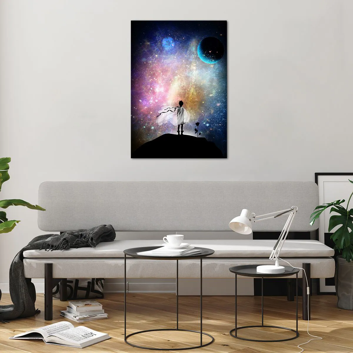 Obraz na skle - Malý princ - 70x100 cm