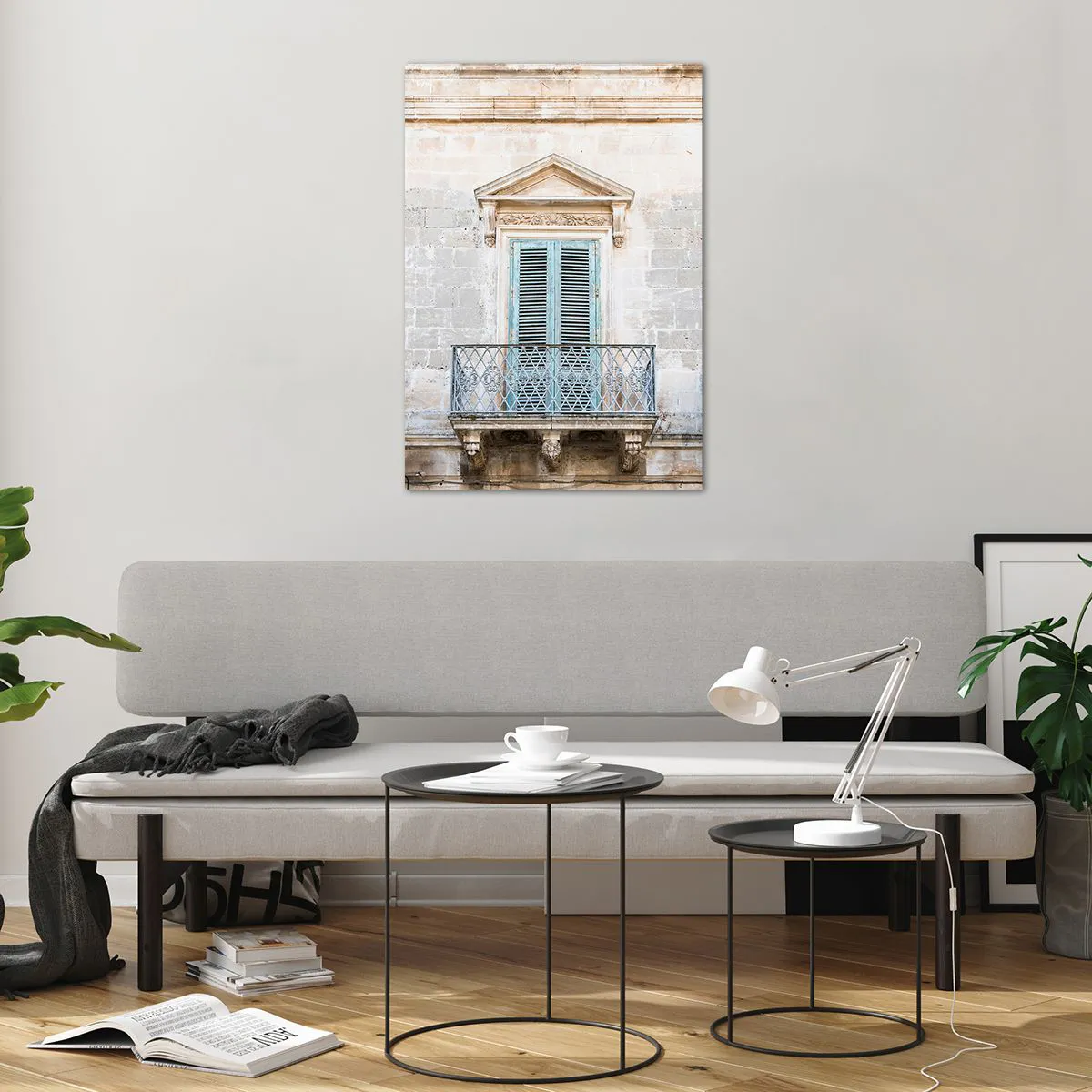 Billede på glas - Den unikke charme i Italien - 70x100 cm