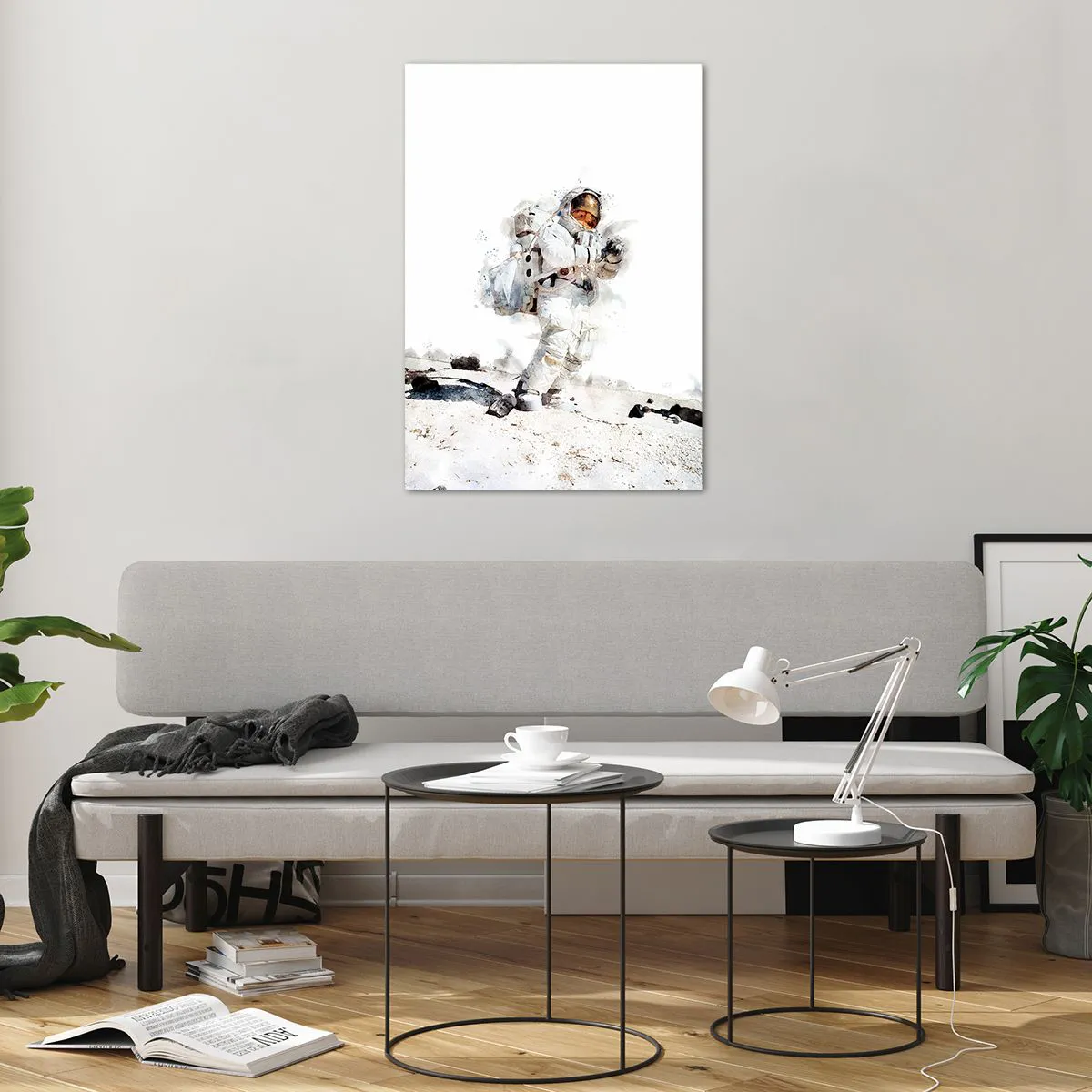 Impression sur verre - Image sur verre - Envoyé de la Terre - 70x100 cm