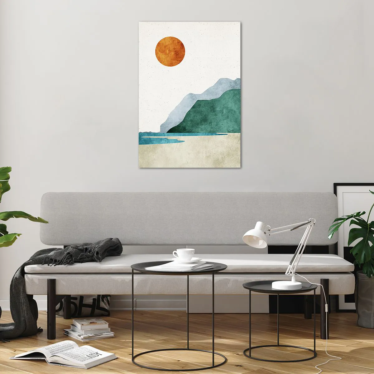 Üveg kép - Tájkép, amilyennek lennie kell - 70x100 cm