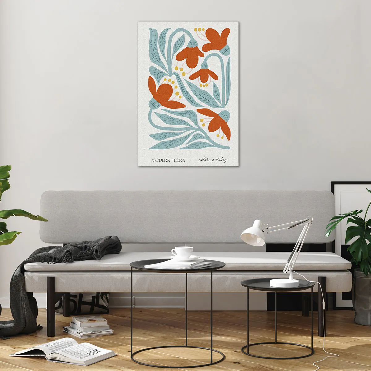 Billede på glas - Mod jorden, mod solen - 70x100 cm