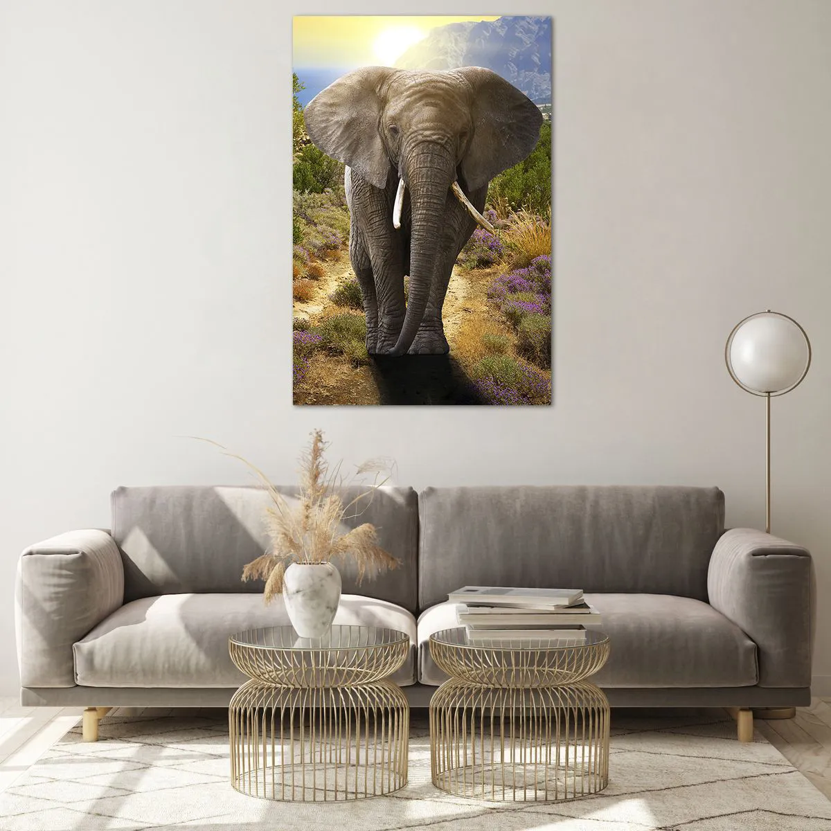 Glass picture - This is What Eden Looked Like - 80x120 cm