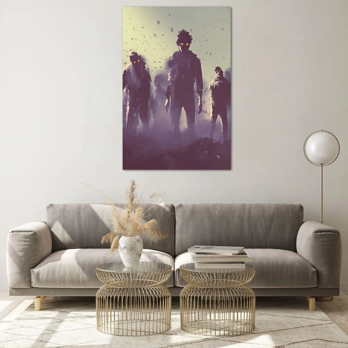 Obraz na skle - Dávaj pozor! Prichádzajú - 80x120 cm