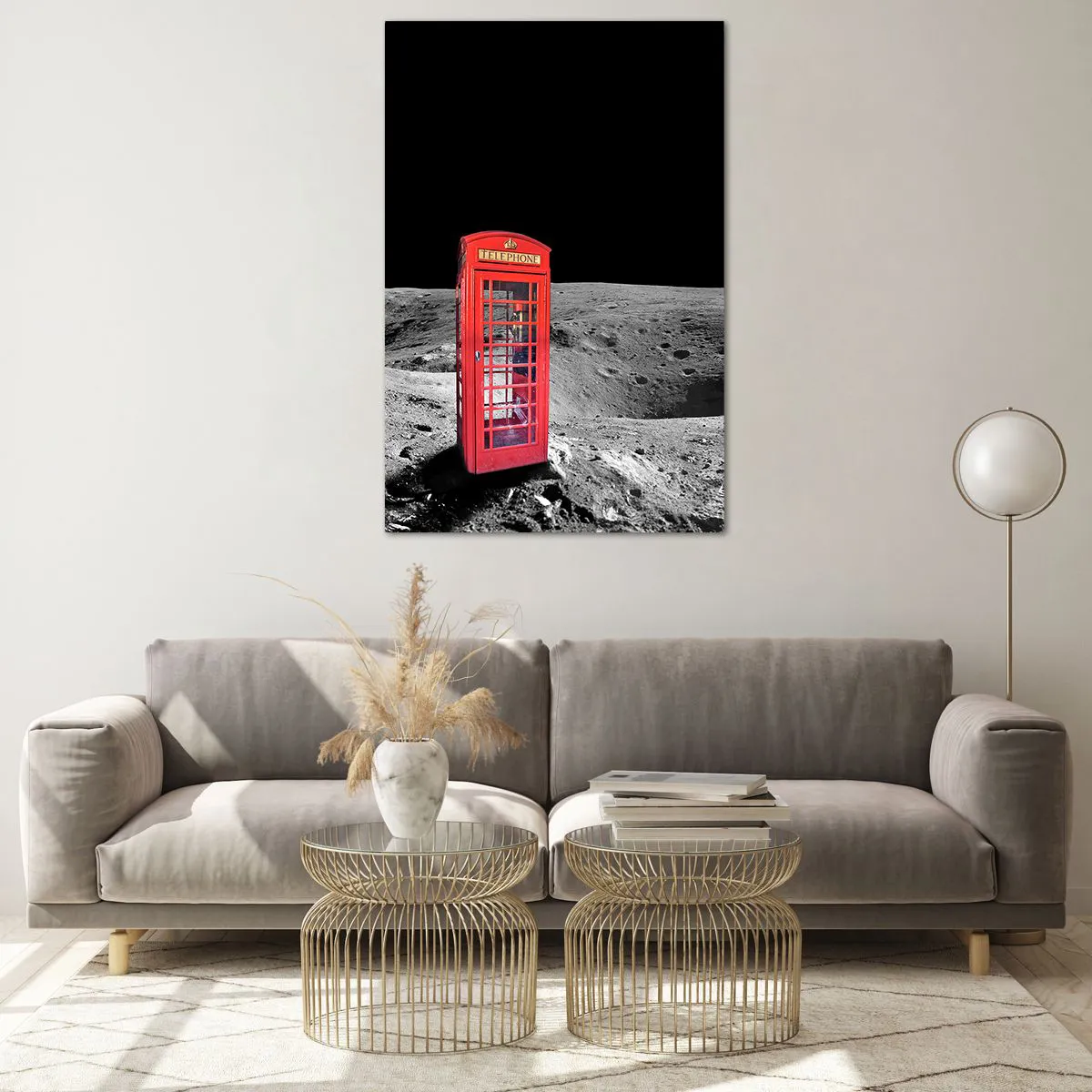 Obraz na skle - Kozmický žart - 80x120 cm